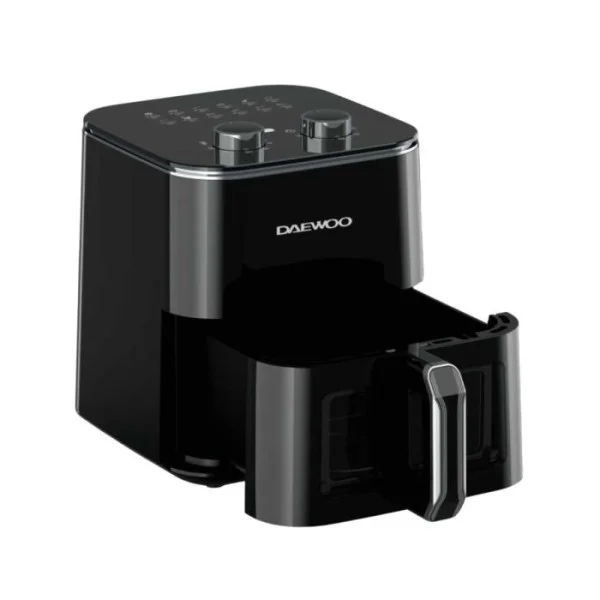Daewoo 5Liters, 1500Watts Manual Air Fryer, Black - DAF 8047